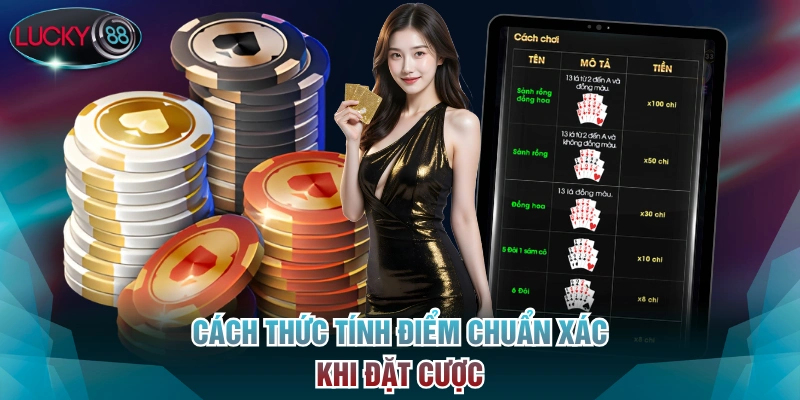 Cách thức tính điểm chuẩn xác khi đặt cược