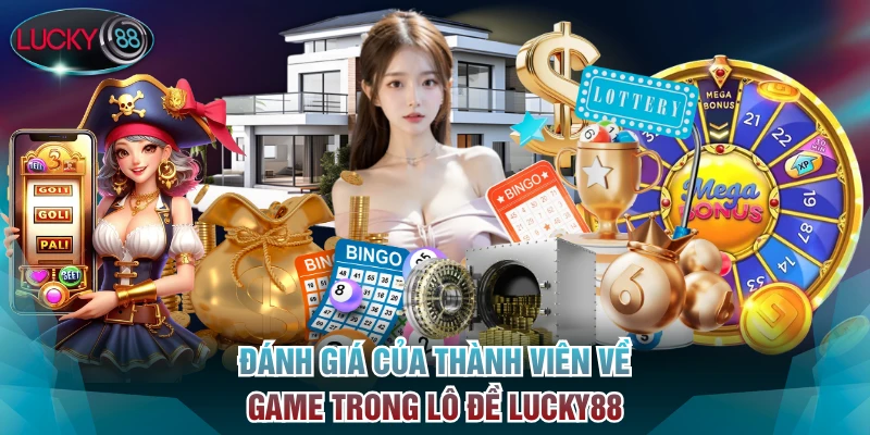 Đánh giá của thành viên về game trong Lô Đề Lucky88