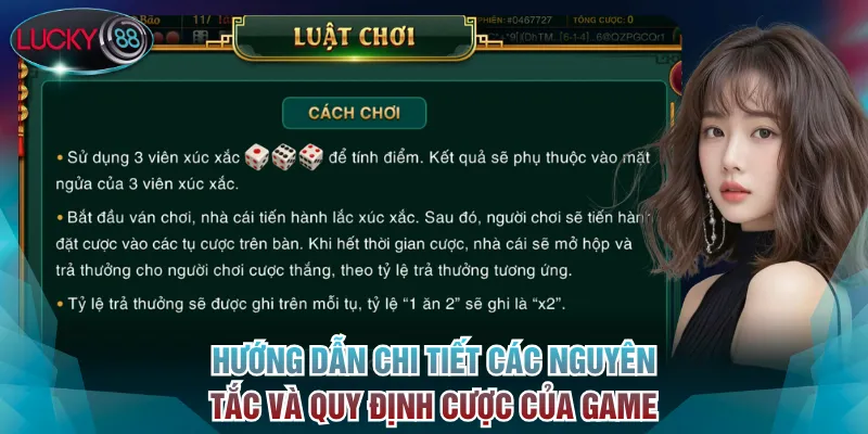 Hướng dẫn chi tiết các nguyên tắc và quy định cược của game