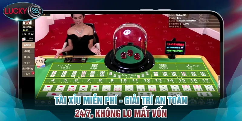 Tài Xỉu miễn phí